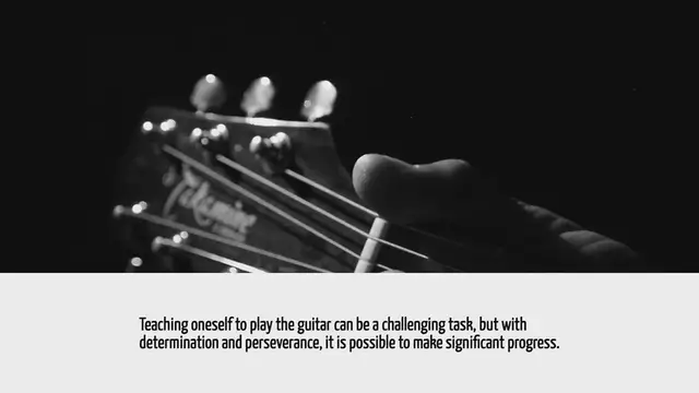 'Video thumbnail for How Hard Is It To Teach Yourself Guitar'