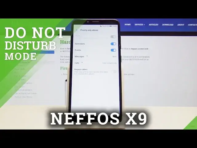 'Video thumbnail for How to Enable DND Mode in NEFFOS X9 - Set Up Do Not Disturb Mode'