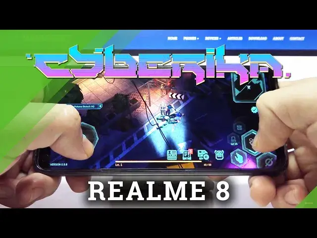 'Video thumbnail for Test Game Cyberika on REALME 8 | MediaTek Helio G95 | 4 GB RAM | Gameplay - FPS Check'