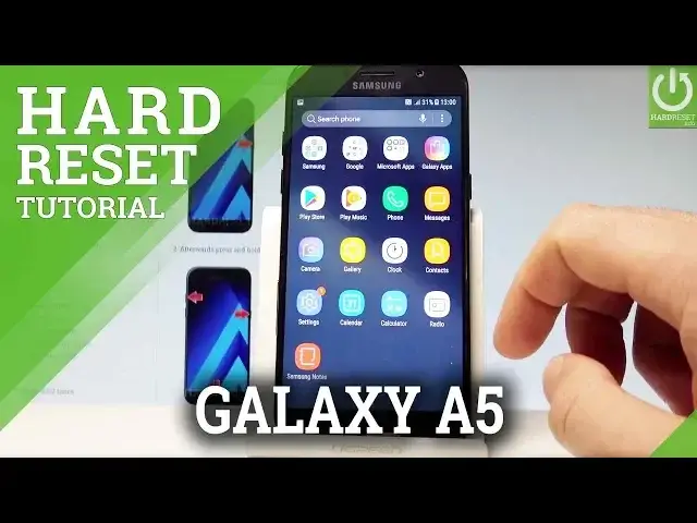 'Video thumbnail for SAMSUNG Galaxy A5 (2017) HARD RESET / Wipe Data / Restore Android'