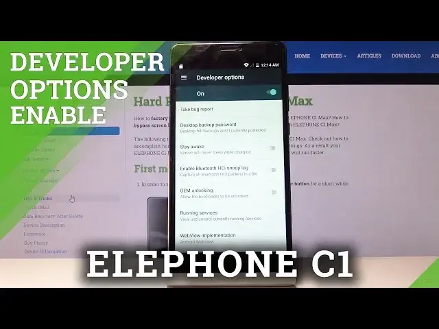 'Video thumbnail for How to Activate Developer Options in ELEPHONE C1 – Developer Mode'