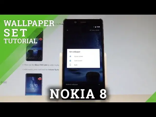 'Video thumbnail for How to Change Wallpaper on NOKIA 8 - Set Up Home Screen and Lock Screen Wallpaper'