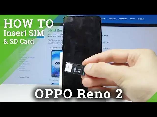 'Video thumbnail for OPPO Reno 2   Insert Nano SIM&Micro SD'