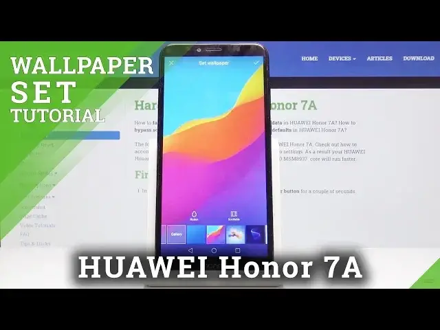 'Video thumbnail for How to Change Wallpaper in Huawei Honor 7A'