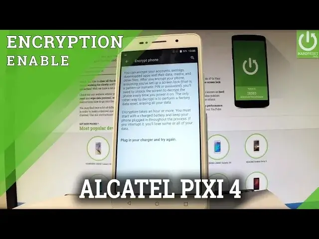 'Video thumbnail for How to Encrypt ALCATEL Pixi 4 / Android Enryption'