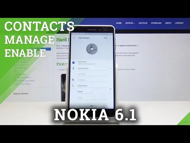 'Video thumbnail for How to Personalize Contacts in NOKIA 6.1 - Add Photo to Contact'