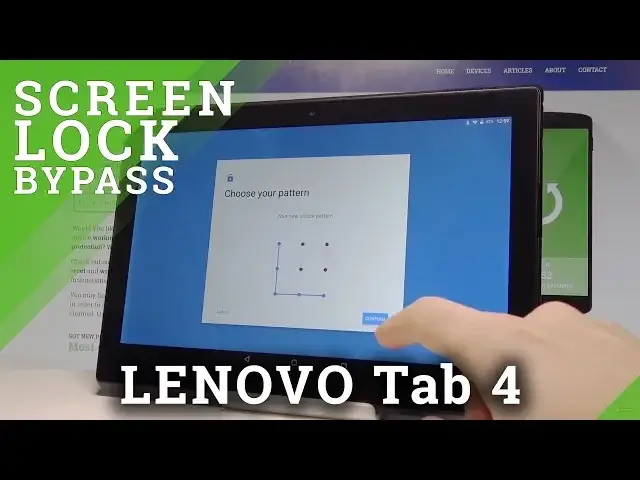 'Video thumbnail for How to Set Screen Lock in LENOVO Tab 4'