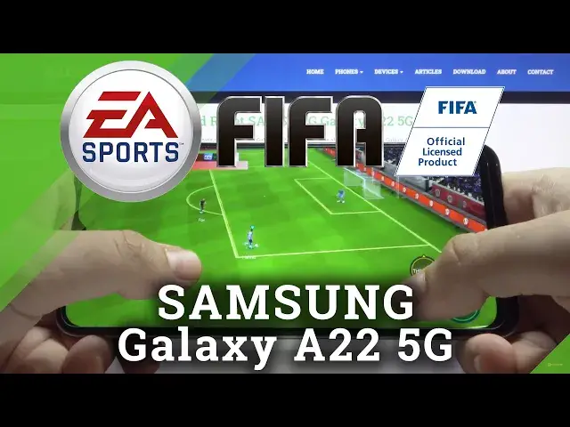 'Video thumbnail for Test Game FIFA Mobile on SAMSUNG Galaxy A22 5G | MediaTek Dimensity 700 | 4GB RAM | Gameplay Check'