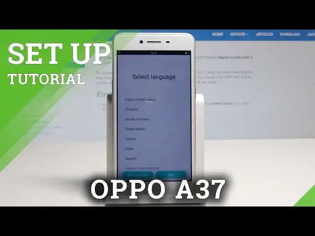 'Video thumbnail for Set Up Process of OPPO A37 - Activation & Configuration Process'