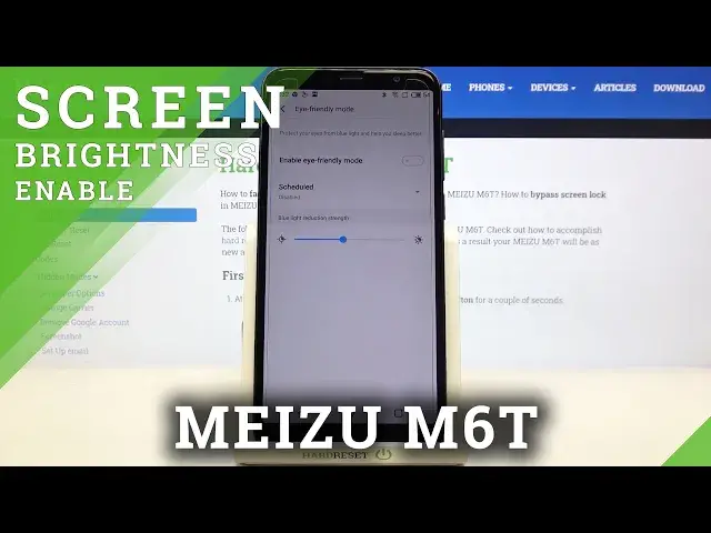 'Video thumbnail for How to Activate Eye Comfort Mode in MEIZU M6T – Customize Brightness'