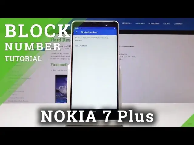 'Video thumbnail for How to Block Number in NOKIA 7 Plus - Block Calls & Texts'