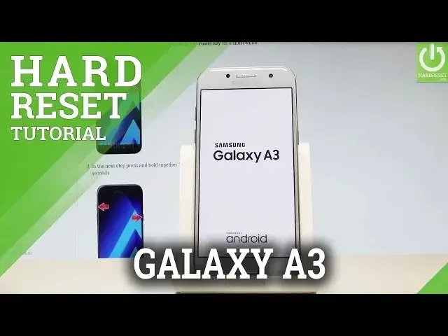 'Video thumbnail for How to Factory Reset SAMSUNG Galaxy A3 (2017) - Delete Data / Restore |HardReset.Info'