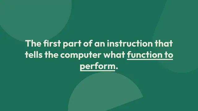 'Video thumbnail for Understanding_Opcode_and_Operand'