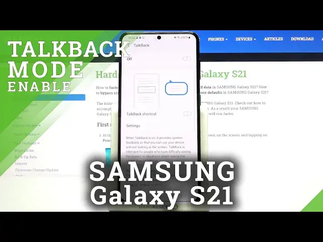 'Video thumbnail for Talkback on Samsung Galaxy S21 - How to Enable and Use Talkback Setting on Samsung Phones'
