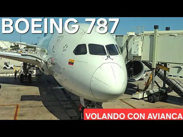 'Video thumbnail for VUELO de MIAMI A QUITO (vía BOGOTÁ) 😱 | Reporte de Vuelo AVIANCA Boeing 787 DREAMLINER'