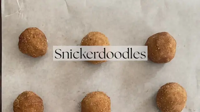 'Video thumbnail for Snickerdoodles'
