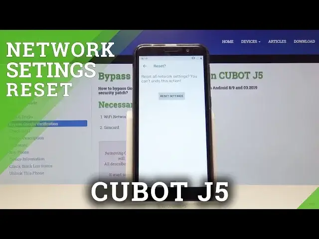 'Video thumbnail for How to Reset Network Settings in CUBOT J5 - Fix Wi-Fi Settings'