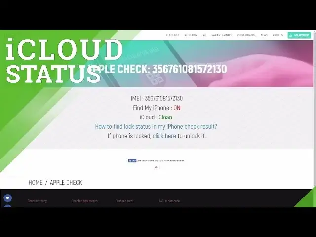 'Video thumbnail for How to Check iCloud Status - Free Checker of iCloud Protection / Find My iPhone Info'