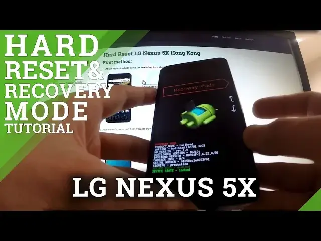 'Video thumbnail for Hard Reset LG Nexus 5X - Factory Reset in Nexus phones'