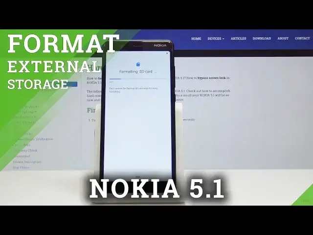 'Video thumbnail for How to Format SD Card in NOKIA 5.1 - Refresh Memory Card'