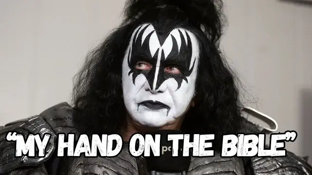 'Video thumbnail for GENE SIMMONS Swears KISS Is Done After Final Farewell Tour Show: ‘My Hand On The Bible’'