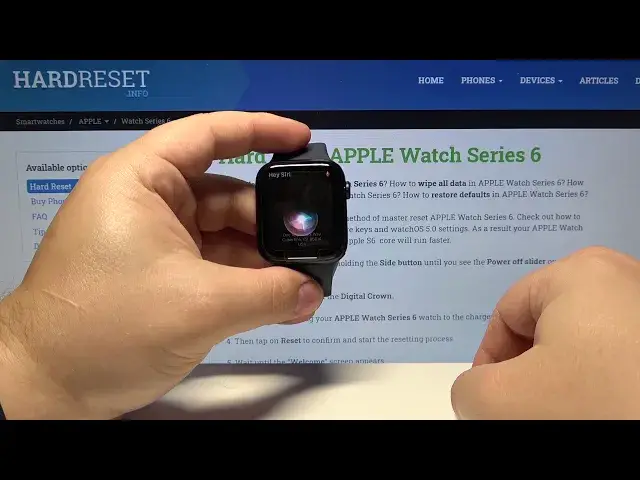'Video thumbnail for How to Customize Siri Settings in APPLE Watch Series 6 – Voice Assistant'