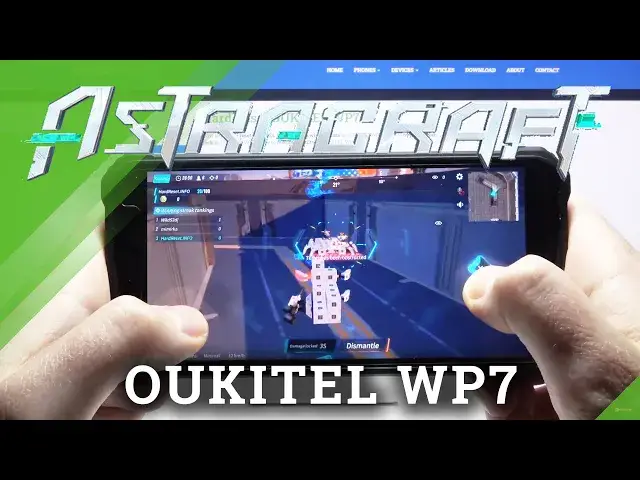 'Video thumbnail for Test Game Astracraft on OUKITEL WP7 | Cortex-A75 | 8GB RAM | Gameplay - FPS Check'