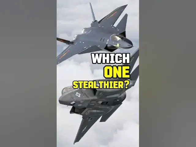'Video thumbnail for Which One Is Stealthier? #f35 #j20'