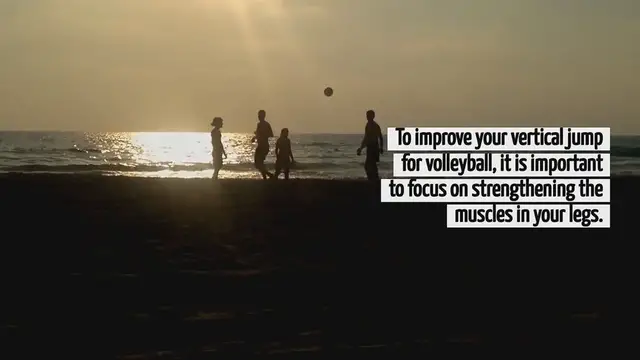 'Video thumbnail for How To Jump Higher For Volleyball'