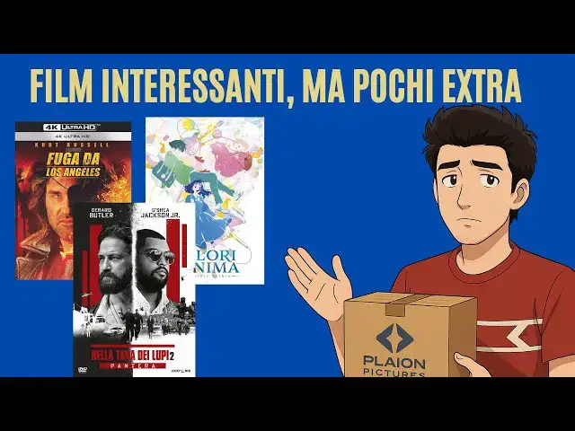 'Video thumbnail for Unboxing Plaion Pictures Giugno 2025 – Fuga da Los Angeles 4K, Nella Tana dei Lupi 2 e altro!'