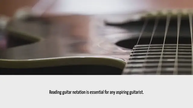 'Video thumbnail for How To Read Guitar Notation'