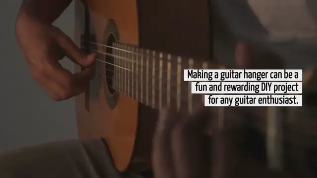 'Video thumbnail for How To Make A Guitar Hanger'
