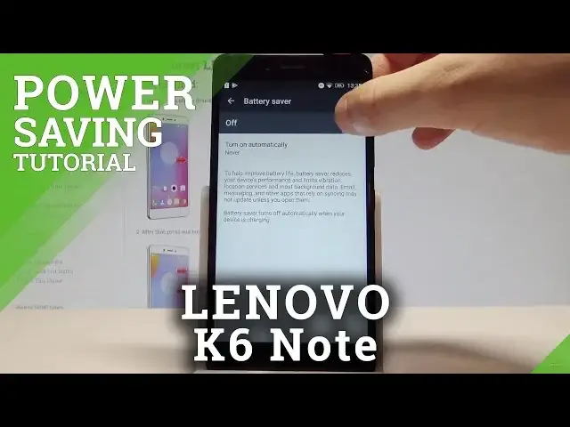 'Video thumbnail for How to Enable Battery Saver on LENOVO K6 Note - Power Saving Mode |HardReset.Info'
