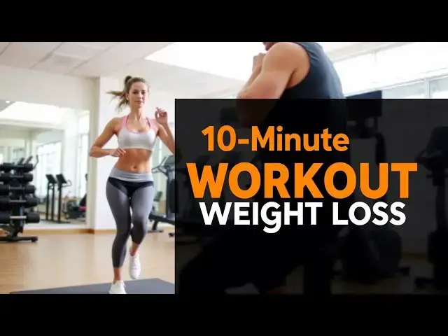 'Video thumbnail for 10-Minute Weight Loss Workout | Quick & Effective Fat Burning Routine'