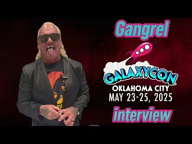 'Video thumbnail for Fangin’ & Bangin’ with Wrestling Legend Gangrel at GalaxyCon OKC!'