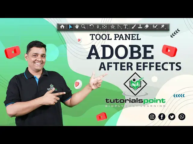 'Video thumbnail for Tool panel | Adobe After Effects | Tutorials Point'