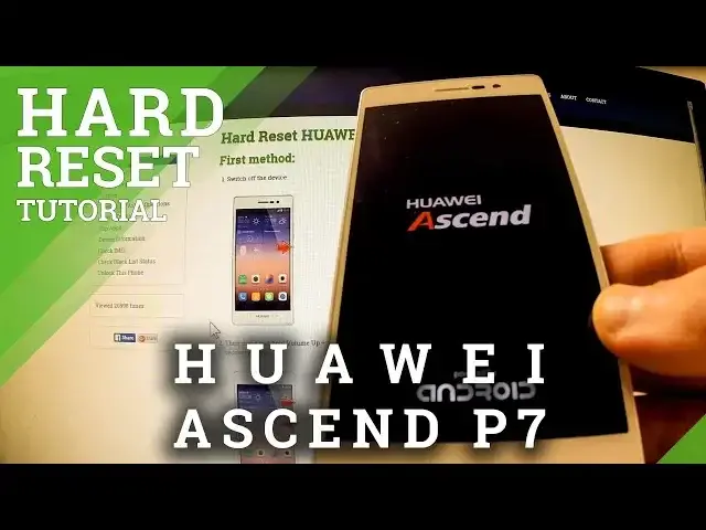 'Video thumbnail for Hard Reset HUAWEI Ascend P7 - factory reset using settings'