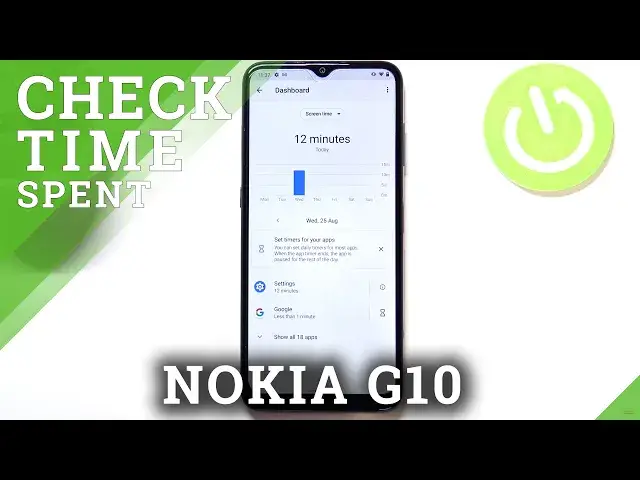 'Video thumbnail for How to Check Total Screen Time on NOKIA G10 – Display Settings'