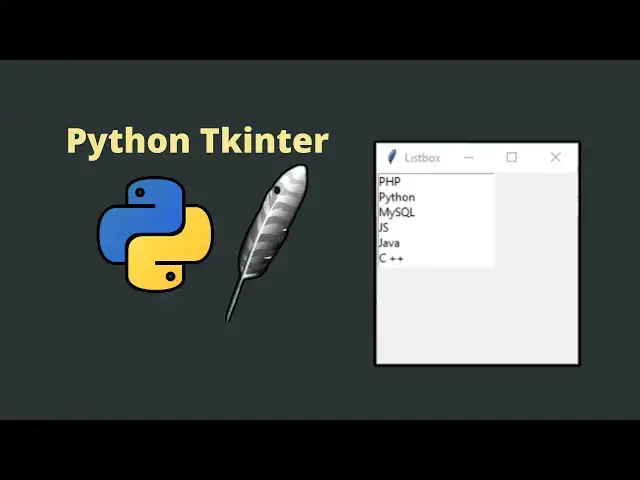'Video thumbnail for Python Tkinter : How to create a ListBox in Python Tkinter'