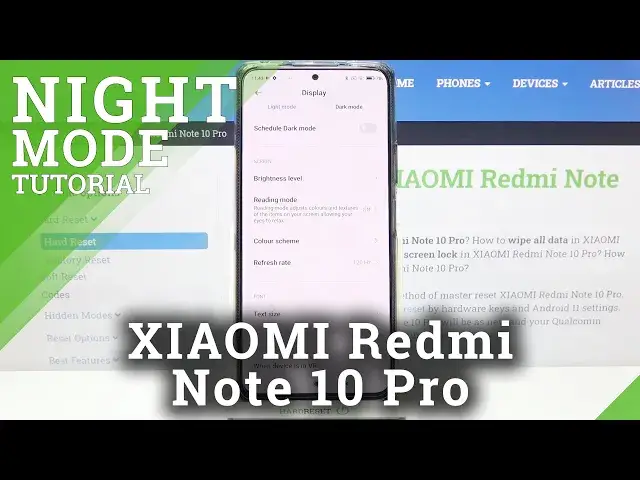 'Video thumbnail for How to Enable Night Mode in XIAOMI Redmi Note 10 Pro – Reduce Brightness'