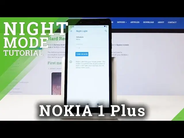 'Video thumbnail for How to Activate Night Light Mode in NOKIA 1 Plus'