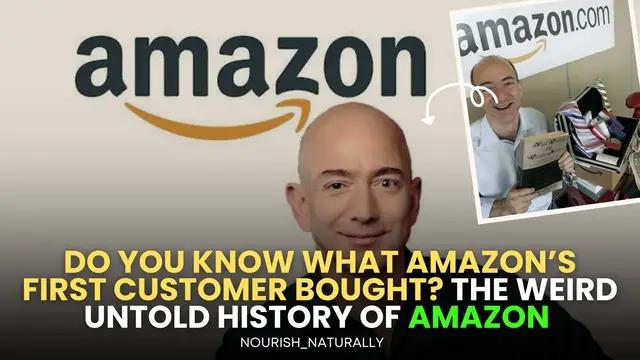 'Video thumbnail for Do you know what Amazon’s First Customer bought? The Weird untold history of Amazon '