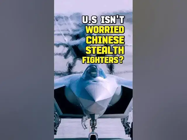 'Video thumbnail for The US isn't Worried About Chinese Stealth Fighters #j20 #J20chendung #f22raptor'