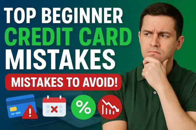 'Video thumbnail for TOP Beginner Credit Card Mistakes to AVOID'