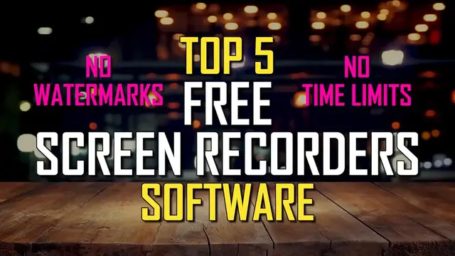 'Video thumbnail for Top 5 Free Screen Recording Software to Use in 2024 (No Coding Needed!)'