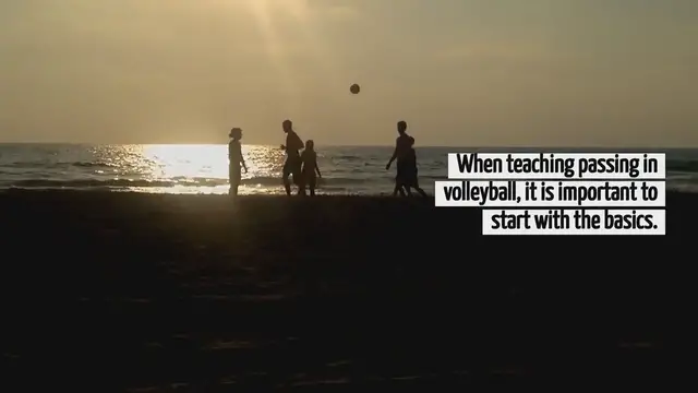 'Video thumbnail for How To Teach Passing In Volleyball'