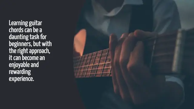 'Video thumbnail for How To Learn Guitar Cords'