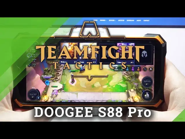 'Video thumbnail for Test Game TFT Mobile on Doogee S88 Pro | MediaTek Helio P70 | 6 GB RAM | Gameplay - FPS Check'