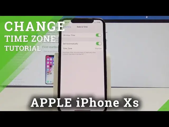 'Video thumbnail for How to Set Up Date & Time in iPhone Xs - Change Time Zone / iOS Time Settings'