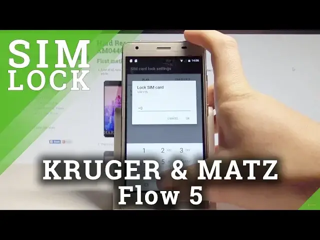 'Video thumbnail for How to SIM Lock on KRUGER & MATZ Flow 5 - Set Up PIN Lock |HardReset.Info'
